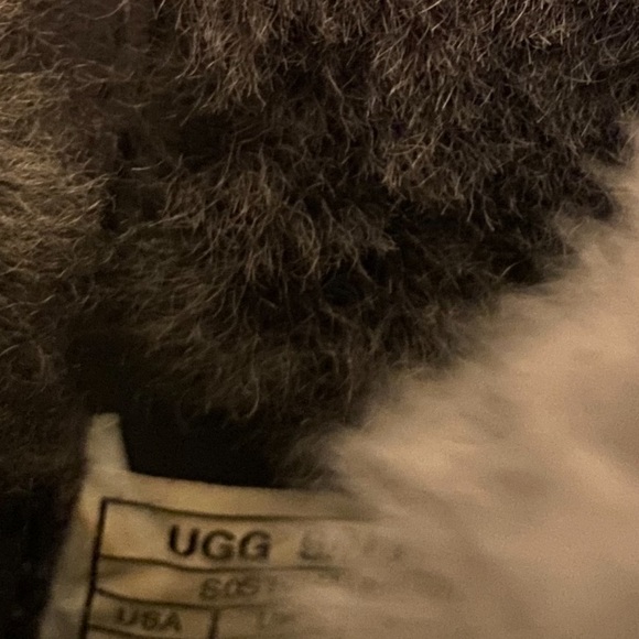 UGG Gray Lace-up Booties (Women's Size 6.5) - Picture 5 of 7